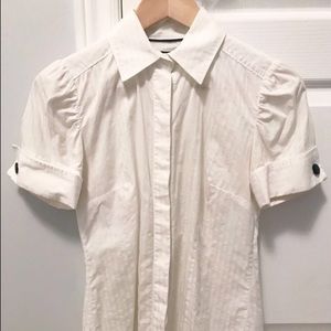 Club Monaco button-down top w French Cuffs